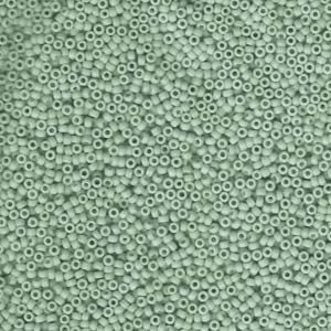 Miyuki Rocailles Perlen 1,5mm 2028 matt luster Seafoam 11gr